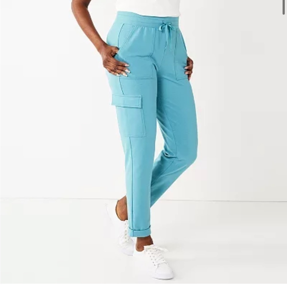 Croft & Barrow easy knit utility pants NWT